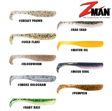 Z-MAN - SLIM SWIMZ 2.5" x 8PCS SOFT LURE SOFT BAIT