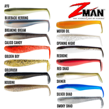 Z-MAN - SWIMMERZ 4"/6" SOFT LURE SOFT BAIT