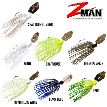 Z-MAN - ORIGINAL CHATTERBAIT FISHING LURE SPINNER BAIT