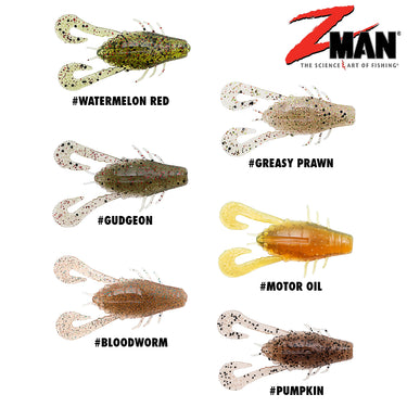 Z-MAN - CRUSTEAZ 2" x 6PCS SOFT LURE SOFT BAIT