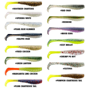 Z-MAN - SWIMMIN' TROUT TRICK 3.5" x 6PCS SOFT LURE SOFT BAIT