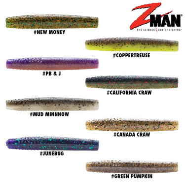Z-MAN - FINESSE TRD 2.75" x 8PCS SOFT LURE SOFT BAIT