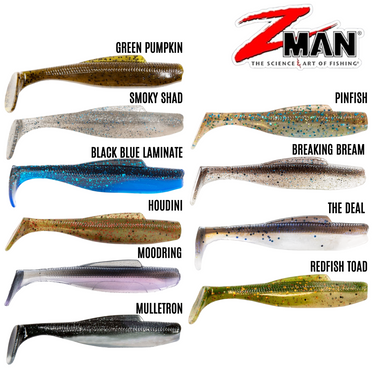 Z-MAN - DIEZEL MINNOWZ 4" x 5PCS SOFT LURE SOFT BAIT