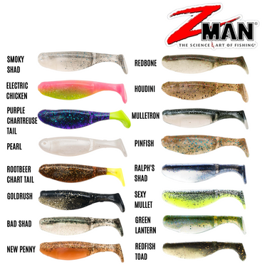 Z-MAN - SCENTED POGYZ 3" x 5PCS SOFT LURE SOFT BAIT