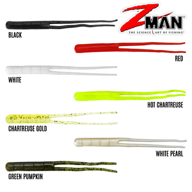 Z-MAN - SPLIT TAIL GRUB 4" x 10PCS SOFT LURE SOFT BAIT