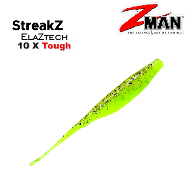 Z-MAN - STREAKZ 3.75" x 6PCS /5" x 5PCS SOFT LURE SOFT BAIT