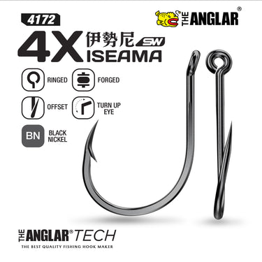 THE ANGLAR - ISEAMA HOOK PACK RINGED NSB 4172 FISHING HOOK
