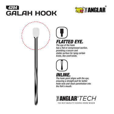 THE ANGLAR - PRAWN HOOK 4204 PRAWN FISHING