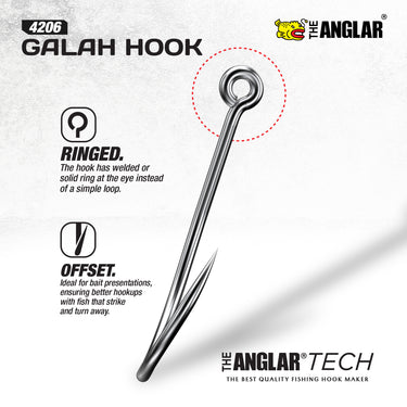 THE ANGLAR - PRAWN HOOK 4206 PRAWN FISHING