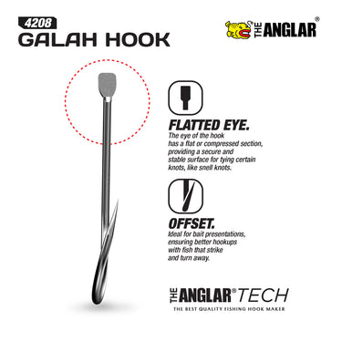 THE ANGLAR - PRAWN HOOK 4208 PRAWN FISHING