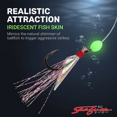 SEAGUOR - SABIKI HOOK 4260 UV EFFECT LUMINOUS BEAD APOLLO SW