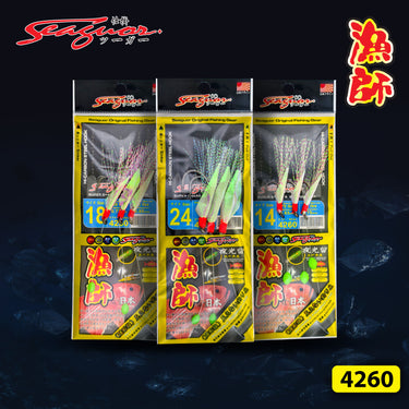 SEAGUOR - SABIKI HOOK 4260 UV EFFECT LUMINOUS BEAD APOLLO SW