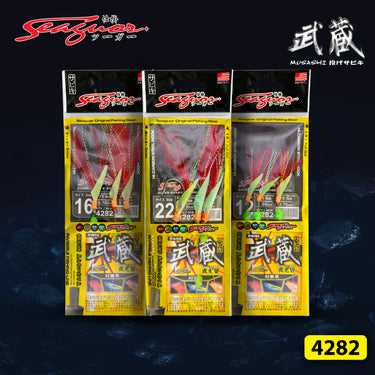 SEAGUOR - DS SABIKI HOOK 4282 UV EFFECT LUMINOUS BEAD APOLLO SW