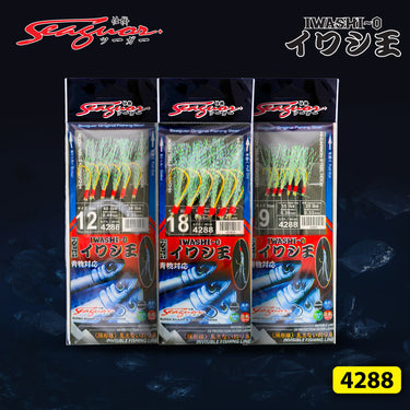SEAGUOR - SABIKI HOOK 4288 UV EFFECT BEAD  THREAD APOLLO SW