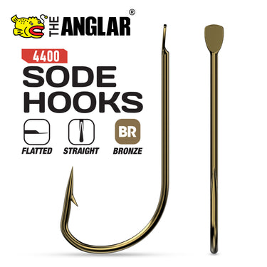 THE ANGLAR - SODE HOOK FLATTED BRONZE 4400 FISHING HOOK