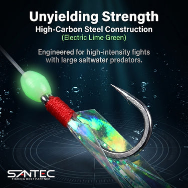 SANTEC - SABIKI FIGHT WAR 4429 UV EFFECT GLOW LUMINOUS FISHSKIN APOLLO SW