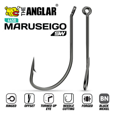 THE ANGLAR - MARUSEIGO HOOK RINGED HOOK PACK NSB 4450 FISHING HOOK