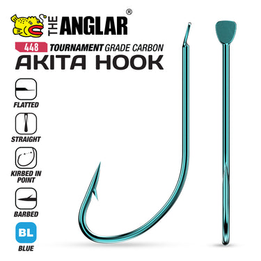 THE ANGLAR - AKITA HOOK FLATTED 448 FISHING HOOK