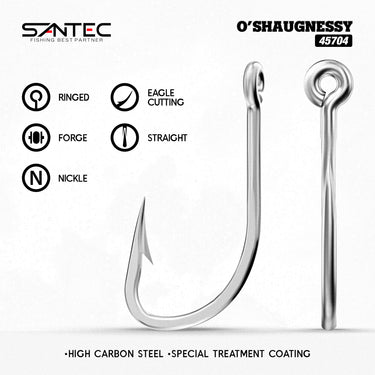 SANTEC - O'SHAUGHNESSY HOOK 45704 FISHING HOOK