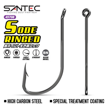 SANTEC - SODE RINGED HOOK PACK 45708 FISHING HOOK