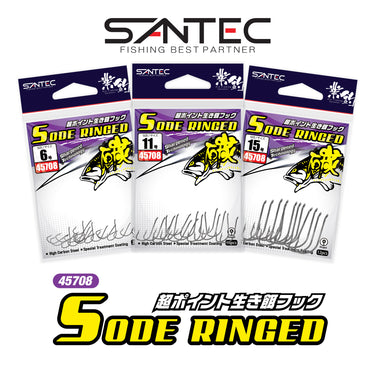 SANTEC - SODE RINGED HOOK PACK 45708 FISHING HOOK