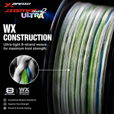 XBRAID YGK - JIGMAN ULTRA X8 300M PREMIUM PE BRAIDED FISHING LINE MADE IN JAPAN