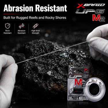 XBRAID YGK - UP-G LEADER M2 30M NYLONMONOFILAMENT SHOCK LEADER MADE IN JAPAN