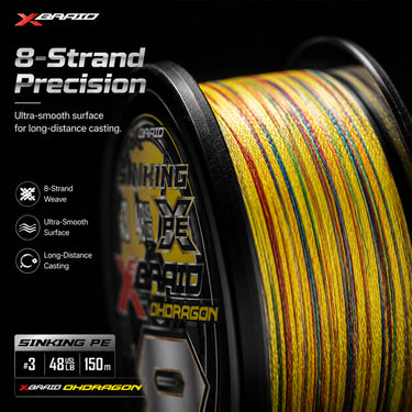 XBRAID YGK - OHDRAGON X8 150M PREMIUM PE BRAIDED LINE MADE IN JAPAN
