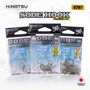 HINOTSU - SODE HOOK PACK FLATTED 4797 FISHING HOOK