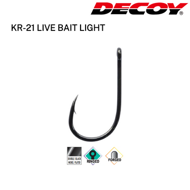 DECOY - KR-21 LIVE BAIT LIGHT HOOK MADE IN JAPAN