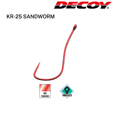 DECOY - KR-25 SANDWORM HOOK MADE IN JAPAN
