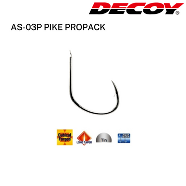 DECOY - AS-03P PIKE PROPACK HOOK MADE IN JAPAN