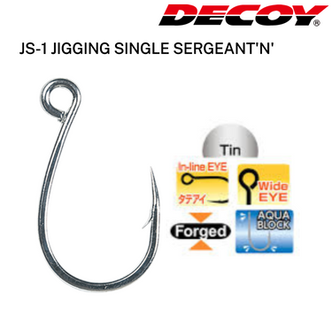 DECOY - JS-1 JIGGING SINGLE SERGEANT'N' MADE IN JAPAN