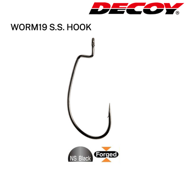 DECOY - WORM19 S.S. HOOK MADE IN JAPAN