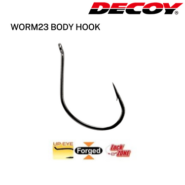 DECOY - WORM23 BODY HOOK MADE IN JAPAN