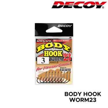 DECOY - WORM23 BODY HOOK MADE IN JAPAN
