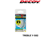 DECOY - Y-S82 TREBLE HOOK MADE IN JAPAN