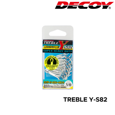 DECOY - Y-S82 TREBLE HOOK MADE IN JAPAN