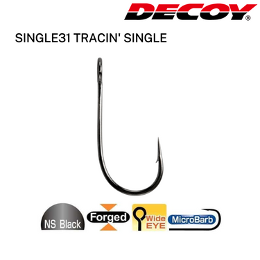 DECOY - SINGLE31 TRACIN' SINGLE HOOK MADE IN JAPAN