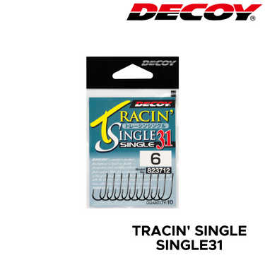 DECOY - SINGLE31 TRACIN' SINGLE HOOK MADE IN JAPAN