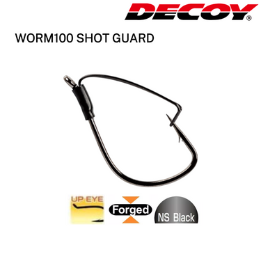 DECOY - WORM100 SHOT GUARD WORM HOOK MADE IN JAPAN