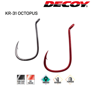 DECOY - KR-31 OCTOPUS HOOK MADE IN JAPAN