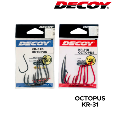 DECOY - KR-31 OCTOPUS HOOK MADE IN JAPAN
