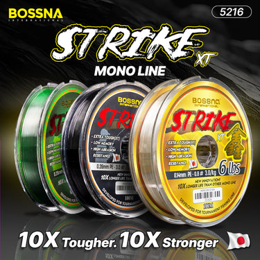 BOSSNA - STRIKE XT MONOLINE 100M FISHING LINE