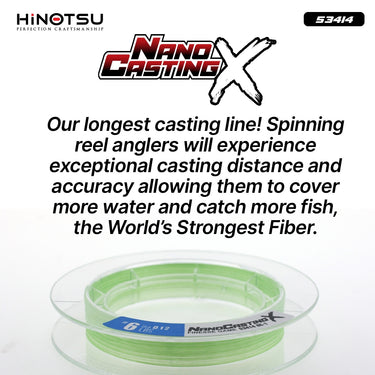 HINOTSU - NC-1 NANO CASTING LINE 150M BRAIDED LINE