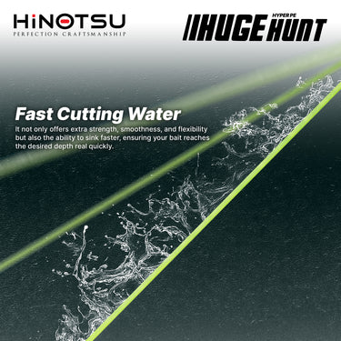 HINOTSU - HUGE HUNT HE-1/HE-2 SINKING LINE 100M BRAIDED LINE