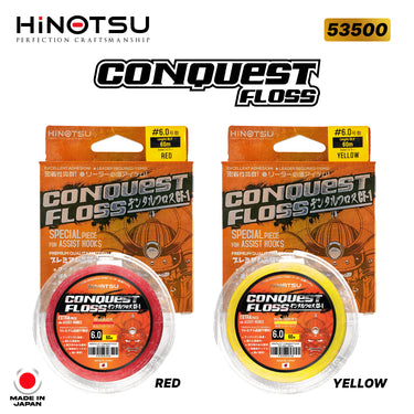 HINOTSU - CONQUEST FLOSS CF-1 ASSIST LINE FISHING RIGGING LINE BAIT RIGGING ASSIST HOOKS - ASSIST LINE