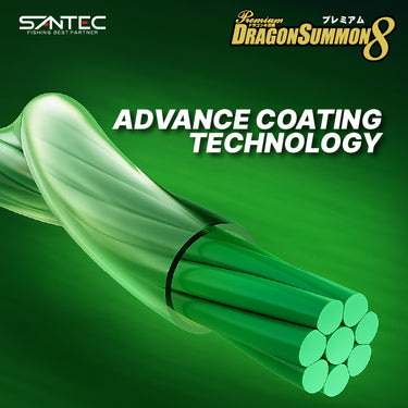 SANTEC - 8 PREMIUM DRAGON SUMMON 8X BRAIDED LINE 100M BRAIDED LINE