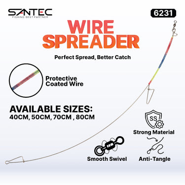 SANTEC - WIRE SPREADER 6231 FISHING ACCESSORIES