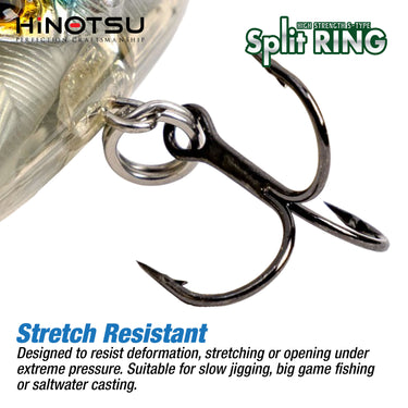 HINOTSU - SPLIT RING 12PCS/BAG 6341 FISHING ACCESSORIES